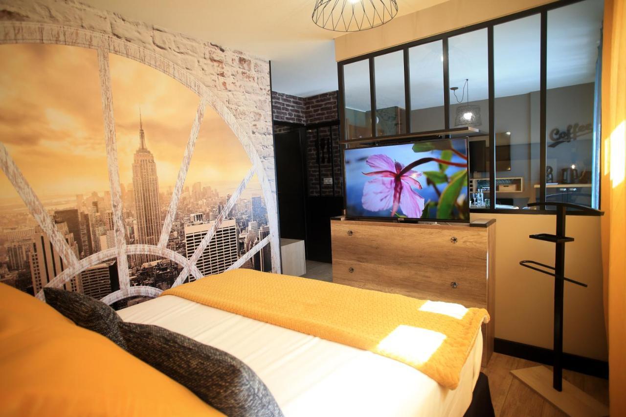 Charmant Studio Centre Ville Grand Confort Gare Saint-Quentin  Exterior foto